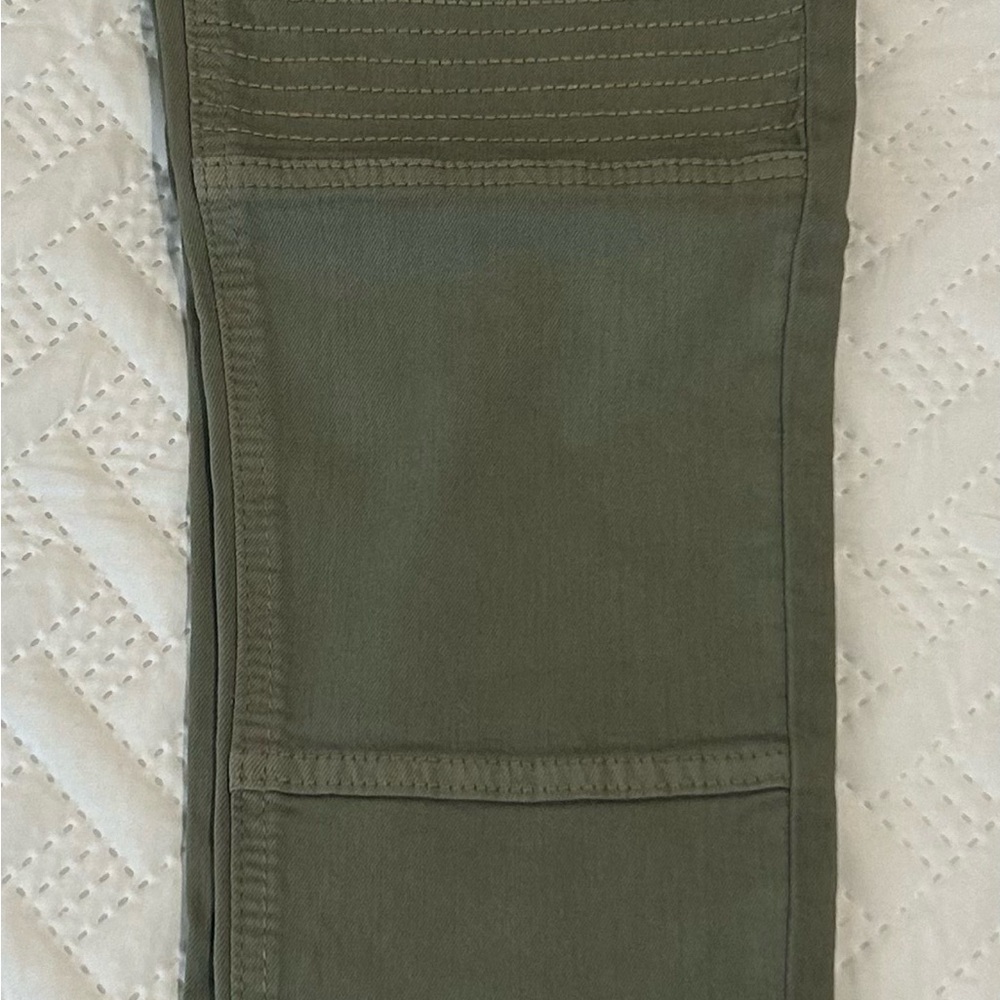 Olive Super Stretchy Motto Jeans - Picture 3 of 5